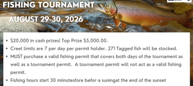 2026 Qualla Country Fishing Tournament